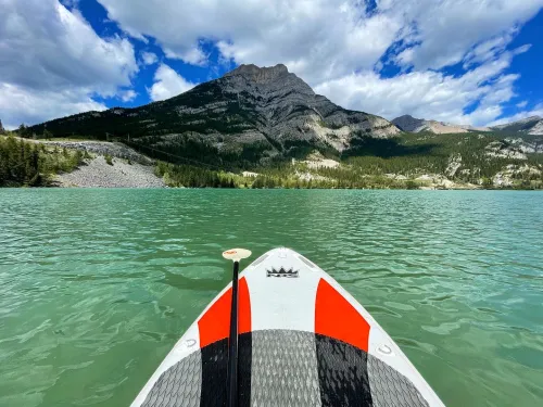 Paddleboad BC Gap Lake Tyler Dixon