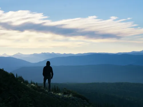 Hiking at SilverStar