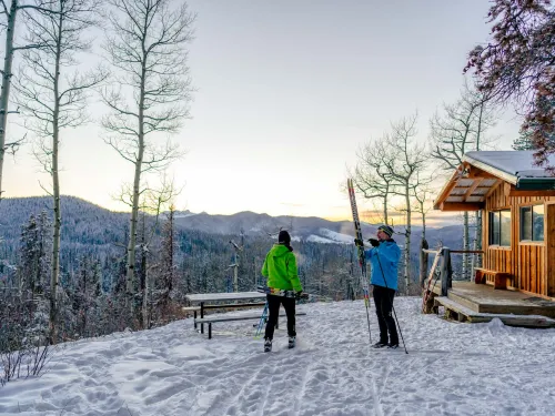 cross-country skiing Hinton Nordic Centre