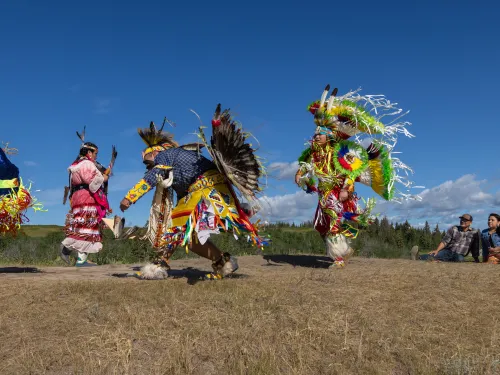 Indigenous dancers Grande Prairie