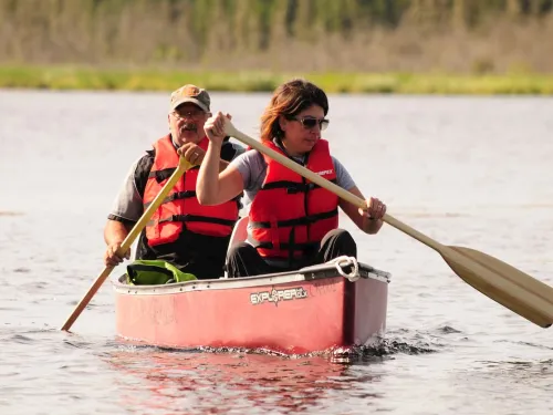 Canoeing in Lac La Biche #TakeItToTheLake