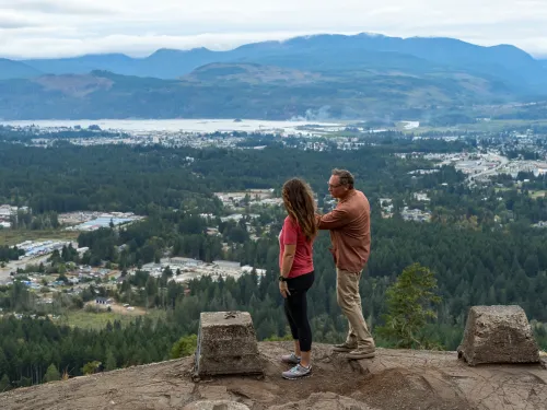 Hike view of Port Alberni Chris Istace ZenSeekers