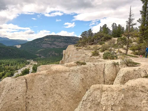 A hike through the hoodoos trail in the Kootenays