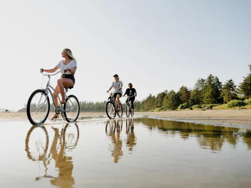 Tofino Vancouver Island Biking Beach Jaiden George