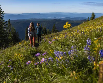 sunpeaks springtime