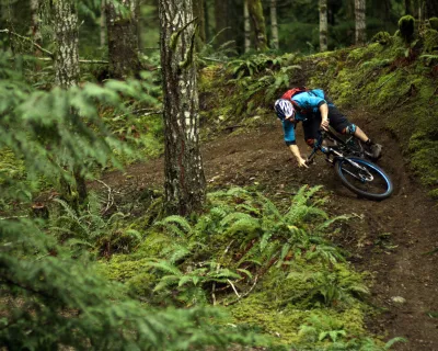 biking on vancouver island