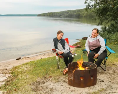 Cold Lake AB French Bay campground Bonnyville 