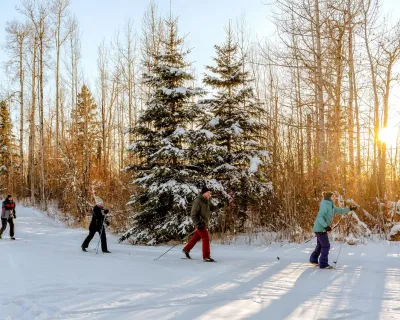 Drayton Valley Alberta SkiNorthAB Nordic Cross Country Skiing 