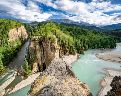 Grande Cache AB Sulphur Gates Smoky River Alberta Rockies