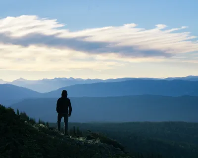 Hiking at SilverStar