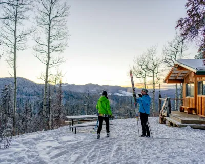 cross-country skiing Hinton Nordic Centre