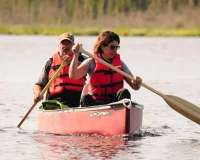 Canoeing in Lac La Biche #TakeItToTheLake