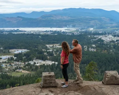 Hike view of Port Alberni Chris Istace ZenSeekers