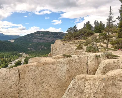 A hike through the hoodoos trail in the Kootenays