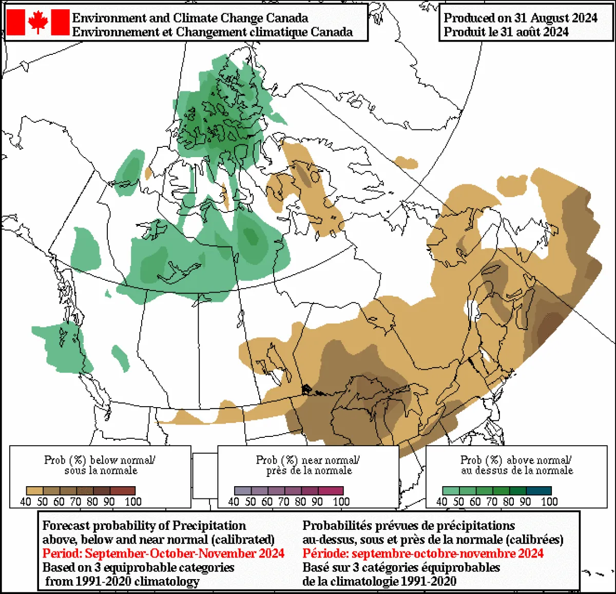 Fall weather AB, BC Environment Canada