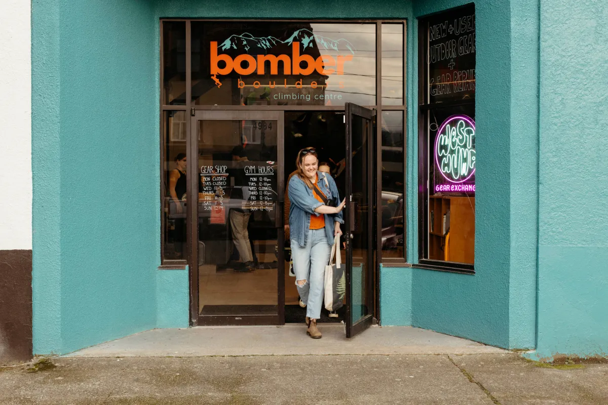 Bombers Bouldering Centre in Port Alberni BC