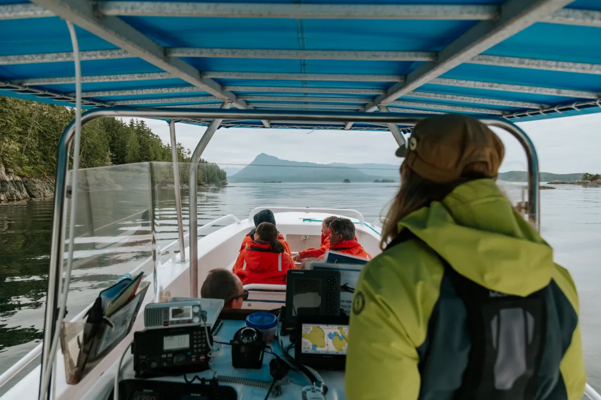 Gwa'dzi Port Hardy BC seasmoke adventures whale watching