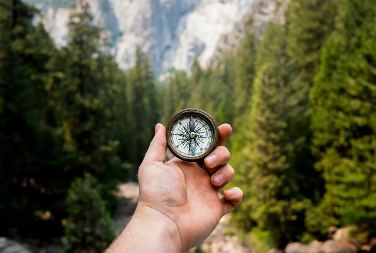 compass Canadian Rockies navigation hiking Alberta, BC