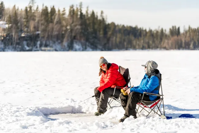 Rocky Mountain House ABWays2Winter Ice Fishing