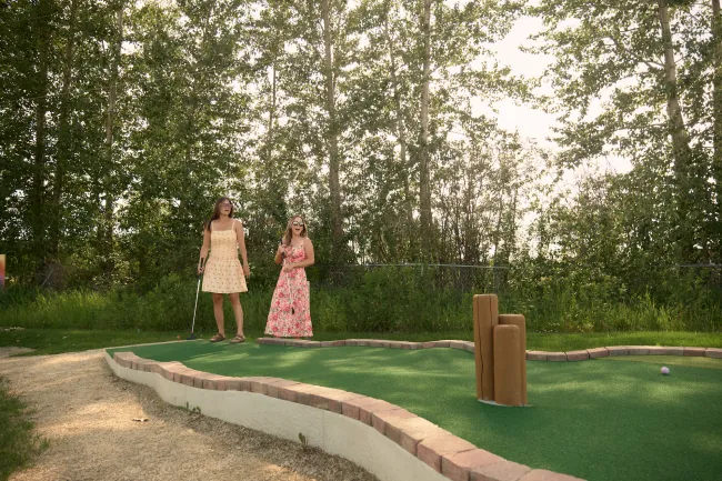 Brooke's Creek Campground and mini golf Whitecourt Alberta Spencer Vandermeer