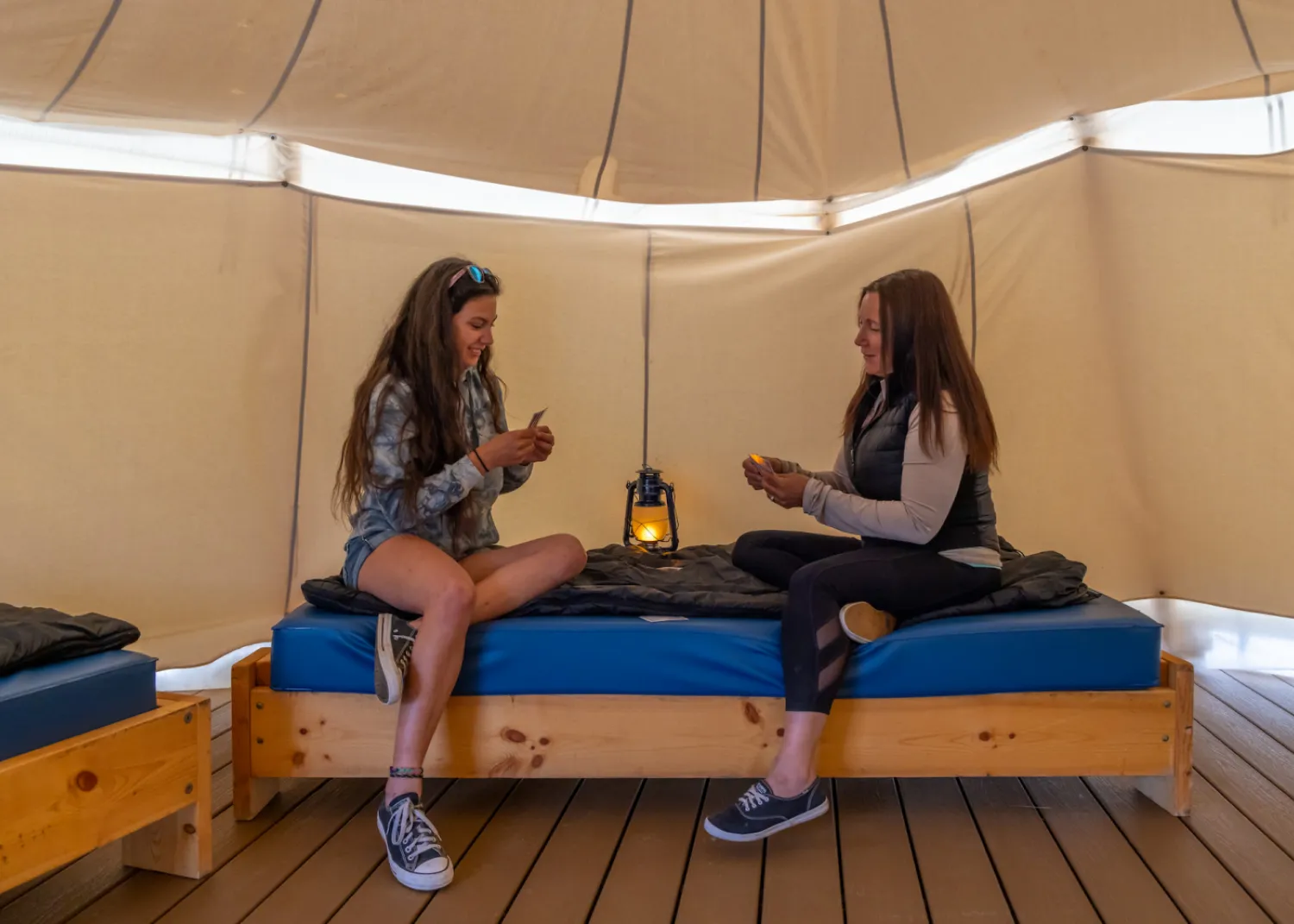 Tipi Camping Sir Winston Churchill Provincial Park Lac La Biche Alberta Paul Lavoie