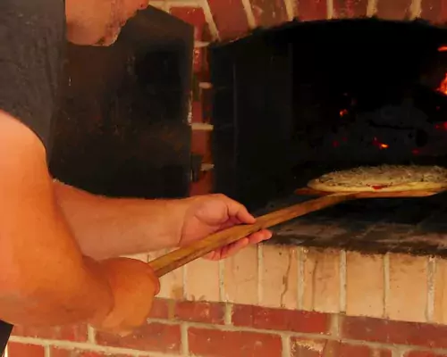 Vermilion pizza oven