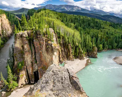 Grande Cache AB Sulphur Gates Smoky River Alberta Rockies